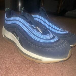 Nike Navy and Blue Athletic Shoes